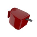 Ver imagem 4 de Kit com Garrafa Térmica Café Chá Prático Unitermi Vermelho