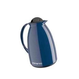Kit com Garrafa Térmica Café Chá Prático Unitermi Azul - 2