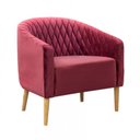 Ver imagem 1 de Poltrona Decorativa Madeira Maciça - Karina - Bianchi Móveis