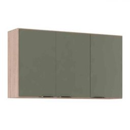Armário Aéreo Demóbile Firenze com 3 Portas e 2 Prateleiras - 2