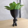 Vaso Rob Plant de Joelhos - Preto - 1