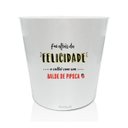 Ver imagem 2 de Kit Balde de Pipoca e 2 Copos Personalizados - Fui Atrás da Felicidade