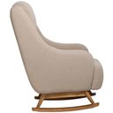 Ver imagem 6 de Poltrona de Amamentação com Balanço Base Nina Fábula D02 Bouclê Marrom Claro B-122 - Lyam Decor