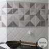 Papel de Parede Azulejo Retângulo Marrom 0,48X3,00M - 5