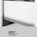 Ver imagem 6 de Guarda Roupa Casal 04 Portas com Espelho 66510 Branco Demobile Branco