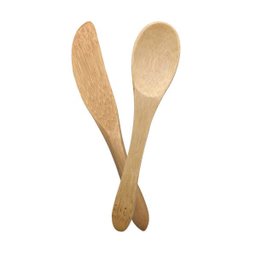 CONJUNTO DE MINI TALHERES DE BAMBU - OIKOS - 1