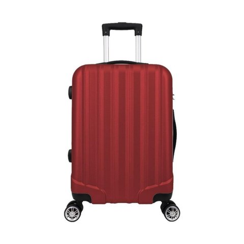 Mala de Bordo Abs 4 Rodas Adventure Fortt Vermelha - Mab01-vr