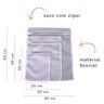 CONJUNTO DE 3 DE SACOS PMG PARA MAQUINA DE LAVAR - OIKOS - 2