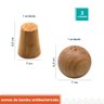 Conjunto Saleiro e Pimenteiro Bambu - OIKOS - 2