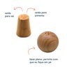 Conjunto Saleiro e Pimenteiro Bambu - OIKOS - 3