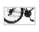 Ver imagem 2 de Bicicleta Aro 26 Aero 21 Marchas Velox - Preto - Ello Cor:preto/branco