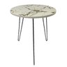 Mesa de Centro em MDF Branca 40 cm - 2