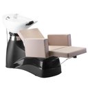 Ver imagem 5 de Lavatório de Cabelo Salão de Beleza Cabelereiro Barbeiro Profissional com Apoio para Pésrose