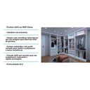 Ver imagem 3 de Guarda Roupa Canto 6 Gavetas, 6 Cabideiros Branco Branco