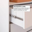 Ver imagem 4 de Closet Casal Modulado Andorra 6 Gavetas 8 Prateleiras Branco - Pnr Móveis