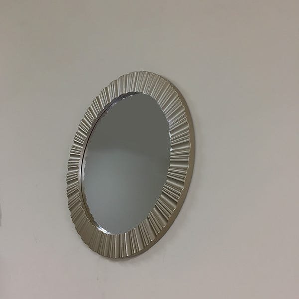 Espelho Redondo Moldura Dourada 47cm 831 - 2