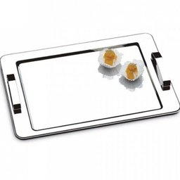 Bandeja com Alca Aço Inox Atina 40x28cm Brinox - 1