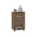 Ver imagem 1 de Mesa de Cabeceira Cielo Cor:canela - Mizza Decor