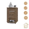 Mesa de Cabeceira Cielo Cor:canela - Mizza Decor - 6