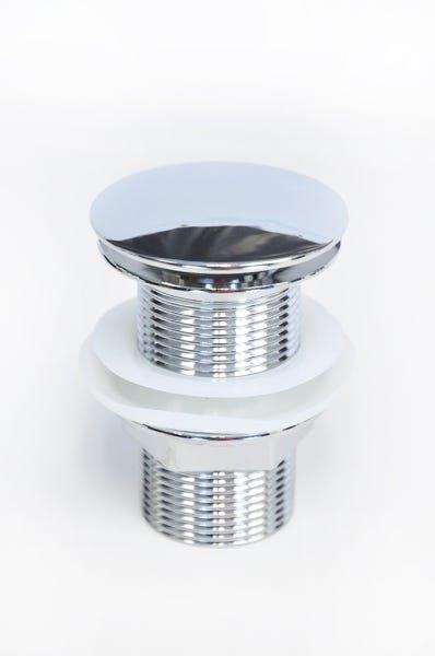 CUBA DE VIDRO OVAL CHANFRADA 51CM DOURADO REAL + VALVULA CLICK + TORNEIRA METAL - 2