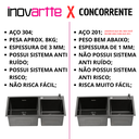 Ver imagem 2 de Cuba Dupla Preta Black Cozinha Gourmet em Aço Inox 304 com Válvula e Dispenser Inovartte Icb14