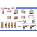 Ver imagem 5 de Cozinha Completa 3 Peças Celeste C367 Cinamomo/Off White MGM