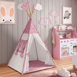 Cabana Tenda Infantil Casinha Móveis Estrela Móveis Estrela Baby - 1