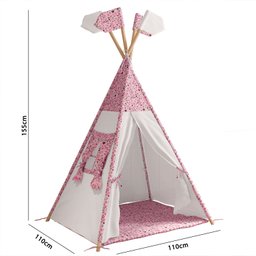 Cabana Tenda Infantil Casinha Móveis Estrela Móveis Estrela Baby - 2
