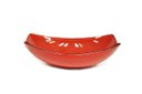 Ver imagem 1 de CUBA DE VIDRO OVAL CHANFRADA 51CM VERMELHO FERRARI