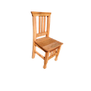 Ver imagem 4 de Cadeira Infantil Produzida em Madeira Maciça de Demolição