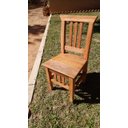Ver imagem 2 de Cadeira Infantil Produzida em Madeira Maciça de Demolição