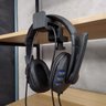 Suporte Headphone encaixe Mesa - Preto - 1