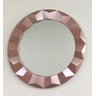 Espelho Redondo com Moldura Rose 55 cm - 2