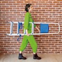 Ver mais imagens de Escada Aluminio 5 Degraus 005103 Mor