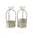 Ver mais imagens de Suporte Metal Vaso de Resina Estilo Nórdico 3072