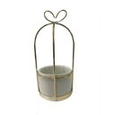 Ver imagem 2 de Suporte Metal Vaso de Resina Estilo Nórdico 3072