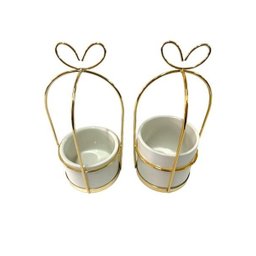 Suporte Metal Vaso de Resina Estilo Nórdico 3072 - 7 Suporte Metal Vaso de Resina Estilo Nórdico 3072 - 7
