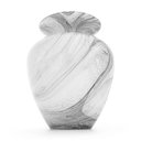 Ver imagem 2 de Vaso de Vidro Marmorizado Decorativo 26x21cm