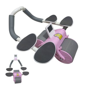 Rolo Abdominal Exercicio Roda Musculaçao Lombar Braço Abdomen Costas Academia Treino Fortalecimento 
