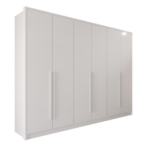 Guarda-Roupa Moscou Plus 6 Portas 6 Gavetas MDF Valverde