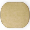 Ver mais imagens de Kit 2 Puffs Decorativos Orgânico para Living Quarto 70cm Doha W01 Couríssimo Fendi - Lyam Decor