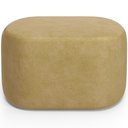 Ver imagem 6 de Kit 2 Puffs Decorativos Orgânico para Living Quarto 70cm Doha W01 Couríssimo Fendi - Lyam Decor