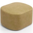 Ver imagem 7 de Kit 2 Puffs Decorativos Orgânico para Living Quarto 70cm Doha W01 Couríssimo Fendi - Lyam Decor