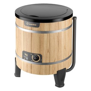 Máquina de Lavar Semiautomática Tradicional 5kg Wanke 127v Preto