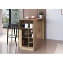 Ver imagem 3 de Bancada Gourmet Multiuso Buffet Aparador Castanho