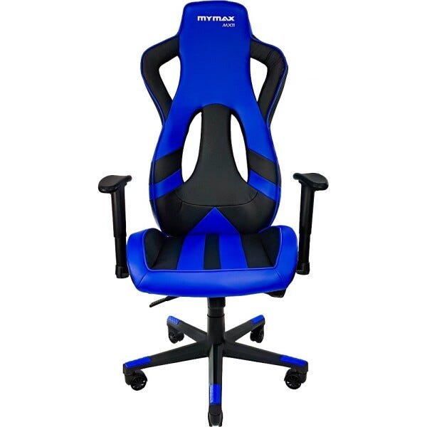Cadeira Gamer Mymax Mx11 Giratória Preto/Azul - 1