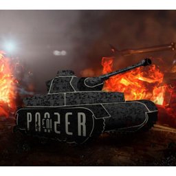 Mouse Pad Enipanzer Warpad88 Tank - Grande - 40 X 45 X 0,3cm - 2