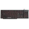 Teclado USB Gaming Semi Mecânico Hoopson MJ62 LED Preto - 1