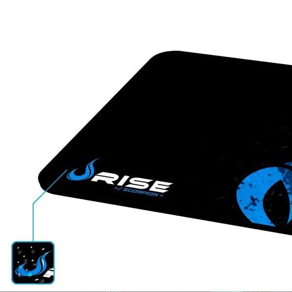 Mousepad Gamer Rise Gaming Scorpion, Grande (420x290mm) Com Borda Costurada - RG-MP-05-SK - 2