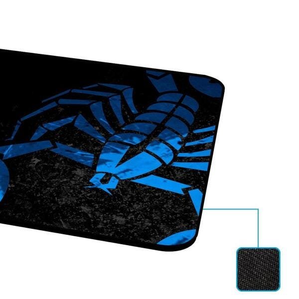 Mousepad Gamer Rise Gaming Scorpion, Grande (420x290mm) Com Borda Costurada - RG-MP-05-SK - 3